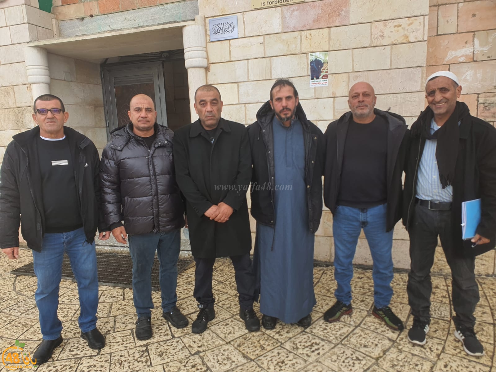 اللد:أداء حلف اليمين لإبراء ذمة عدد من العائلات في المسجد العمري الكبير